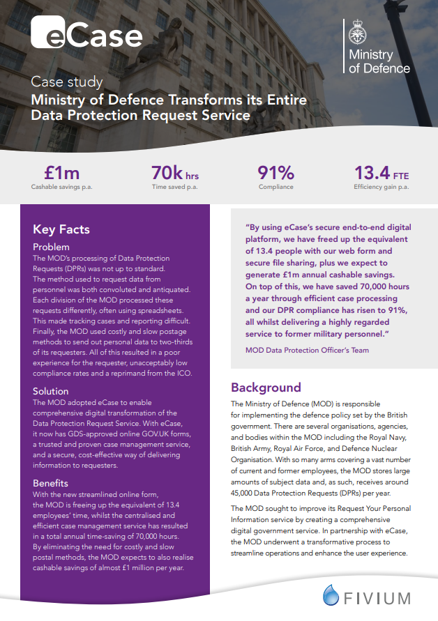 MOD front page MOD front page